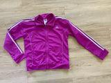 Adidas Purple Zip Up, L(14)