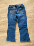 Jordache Pink Embroidered Pocket Jeans, 5T