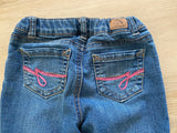 Jordache Pink Embroidered Pocket Jeans, 5T