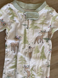 Honest Baby Co. Christmas Deer Sleeper, 18M