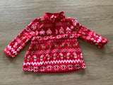 OshKosh Fleece Winter/Christmas Pullover, 6M