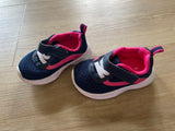 Wonder Nation Navy/Pink Sneakers, Baby 3