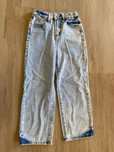 Distressed Boutique Flare Jeans, 140 (8-10)