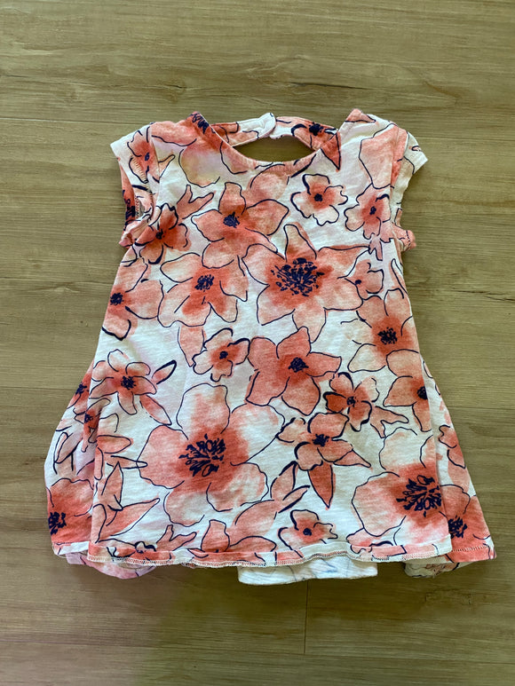 Old Navy Pink Flower Dress, 18-24M