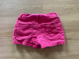 Justice Pink Denim Shorts, 6R