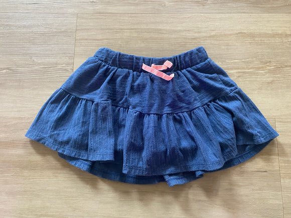 Cat & Jack Navy Skort, XS(4/5)