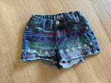Cat & Jack Aztec Denim Shorts, 4T