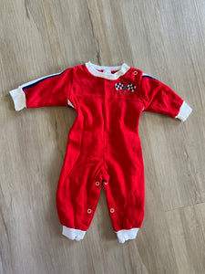 Vintage Racing Bodysuit, 3-6M