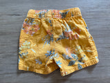 Baby B'Gosh Yellow, Floral Shorts, 18M