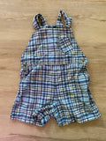 Ralph Lauren Plaid Overalls, 12-18M