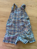 Ralph Lauren Plaid Overalls, 12-18M