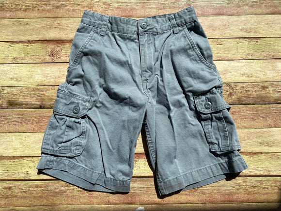 Grey Cargo Shorts, 12