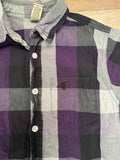 Purple, Black Button Down, 5