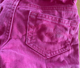 Justice Pink Denim Shorts, 6R