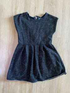 Cat & Jack Black Sparkle Dress, M(7/8)