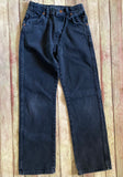 Black Wrangler Pants, 14 Slim