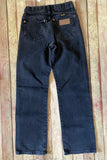 Black Wrangler Pants, 14 Slim