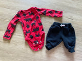 Carter's Red Animal Christmas Set, NB