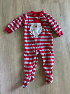 Carter's Fleece Santa Sleeper, 12M