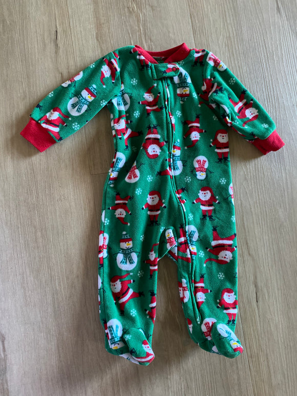 Carter's Fleece Santa Sleeper, 6M