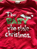 Boutique 'The baby who stole Christmas' Onesie, 70 (6M)