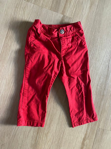 Old Navy Red Pants, 6-12M