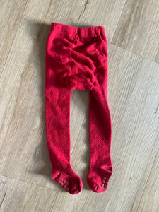 Children's Place Red Sparkly Tights, 12-24M