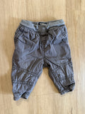 OshKosh Grey Lined Pants, 6-9M