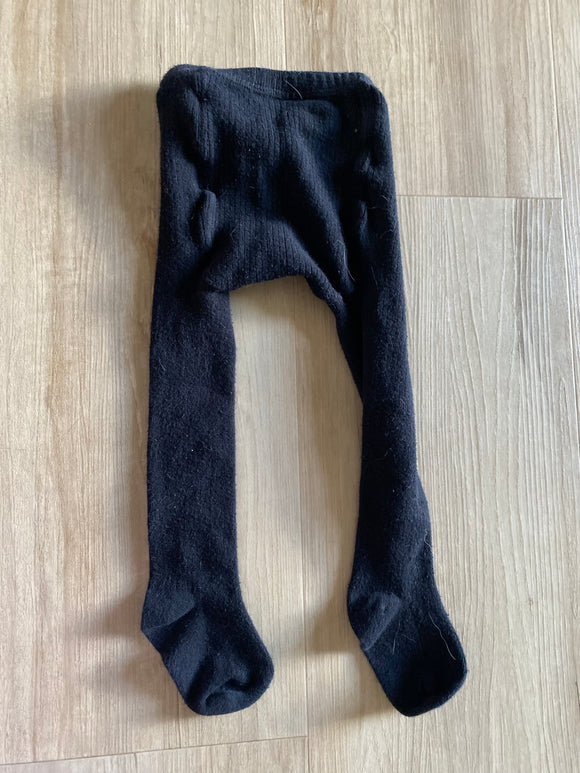 Black Knitted Tights, 18-36M