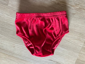 Red Velvet Bloomers, 18M