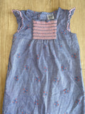 Carter's Denim Flower Jumpsuit, 12M