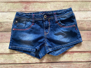 YMI Embroidered Denim Shorts, 12