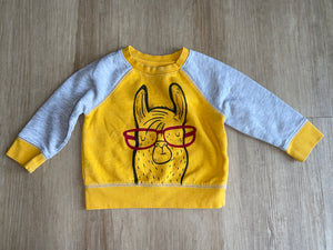 Cat & Jack Llama Pullover, 12M