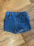 Garanimals Ruffle Denim Shorts, 18M