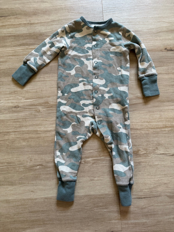 Faded Glory Camo Thermal Sleeper, 12M