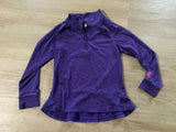 Carhartt 1/4 Zip Purple Long Sleeve, M(10)