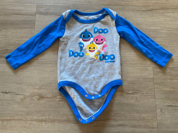 Pinkfong baby Shark Onesie, 6-9M