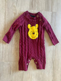 Disney Pooh Bear Knitted Bodysuit, 6M