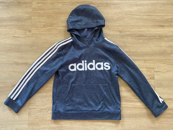 Adidas Blue/White Sweatshirt, M(10-12)