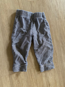 Carter's Navy Striped Pants, 12M