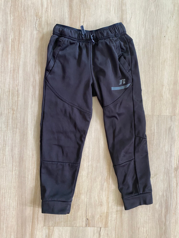 Russell Black Sweatpants, S(6-7)