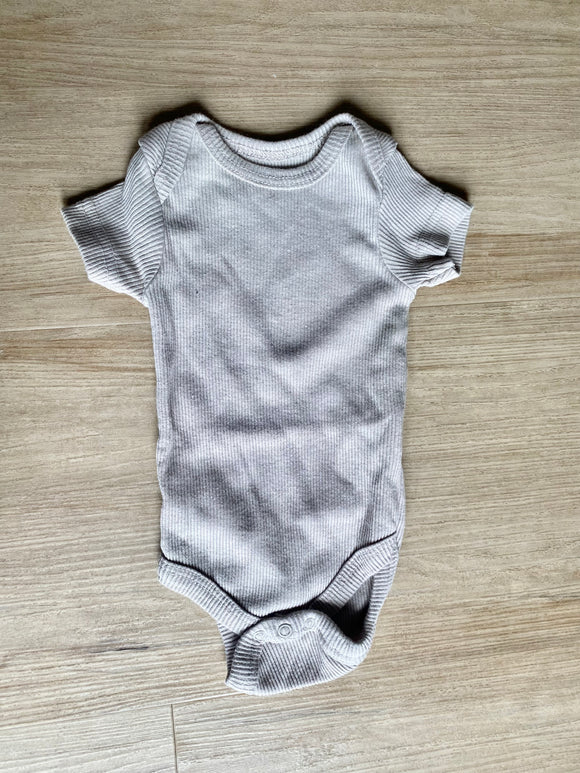 Chick Pea Rib Knit Onesie, 0-3M