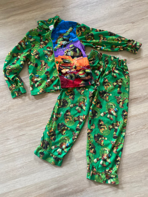 Nickolodeon Ninja Turle Pajamas, 6/7