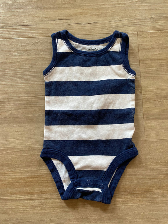 Carter's Striped Tank Onesie, 3M