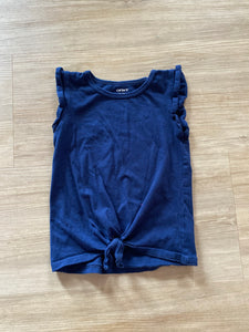 Carter's Navy Tie Waist Tank, 4t