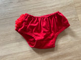 Boutique Red Ruffle Butt Bloomer, S (2T)