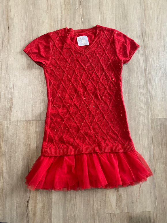 Justice Red Sweater Dress, 14