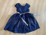 Jona Michelle Navy/Silver Fancy Dress, 6