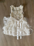 American Princess Flower Cream Dress, 6