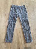 Faded Glory Grey Knit Leggings, S(4-6X)